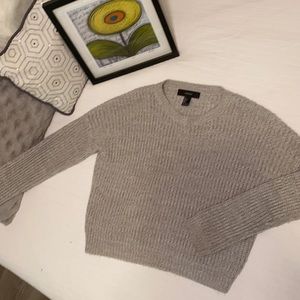 Forever 21 gray sweater